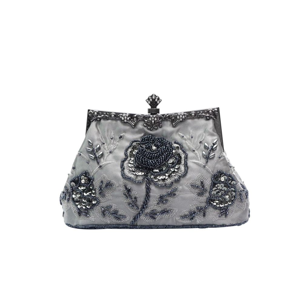 Vintage 1920S Beaded Evening Pearl Clutch - Sequin Handbag, Bridal :D